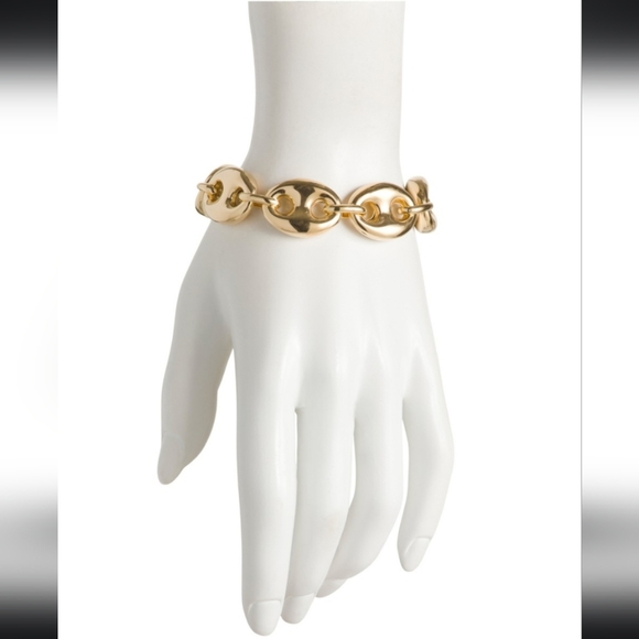 🇮🇹Mia Fiore Mariner Link 18kt Gold Plated/Bronze Bracelet - Picture 8 of 10